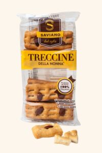 Treccine della Nonna con mandorle in vaschetta da 160 g