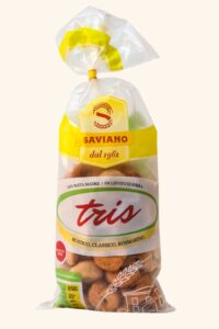 Tris di tarallini assortiti in confezione da 200 g
